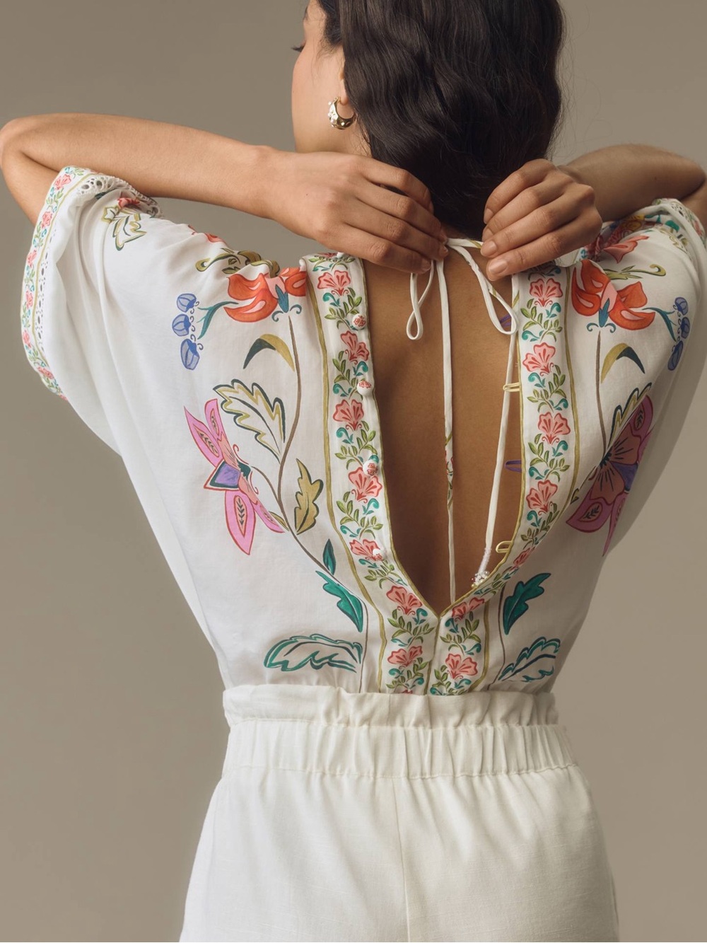 Farm Rio Insects Floral Bodysuit - Picture 2 of 9